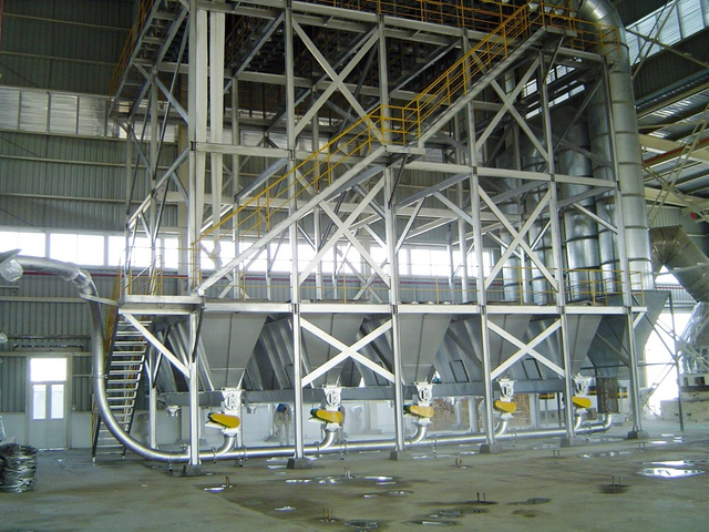 chemical product conveying system