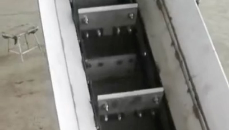 double chain conveyor run test